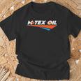 Mx Tex Oil Company 1985 Vintage For Oil And Gas Enthusiasts T-Shirt Gifts for Old Men