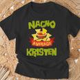 Nacho Average Kristen Birthday Personalized Name T-Shirt Gifts for Old Men