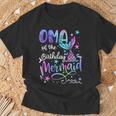 Oma Of The Birthday Mermaid Matching Family Mother's Day T-Shirt Gifts for Old Men