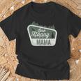 One Happy Mama Matching Family Birthday Party Camping T-Shirt Gifts for Old Men