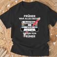 With Pencil Früher War Alles Besser Retro Cassette T-Shirt Geschenke für alte Männer