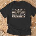 Pension Arbeitskollege Im Ruhestand Pensionär T-Shirt Geschenke für alte Männer