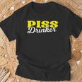 Piss Drinker Naughty Bdsm Urine Fetish T-Shirt Geschenke für alte Männer