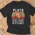 Plutón Camisa Broma Nunca Olvidar 1930-2016 Plutón Planeta Plutón Camiseta unisex Regalos para ancianos