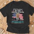 President Donald Trump Inauguration Day 2025 Party T-Shirt Gifts for Old Men