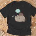 Pusheen Hey With Pip T-Shirt Geschenke für alte Männer