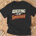 Queefing's My Superpower Queefed Embarrassing Raunchy Humor T-Shirt Gifts for Old Men
