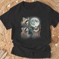 Weird Gifts, Raccoon Howling At The Moon Shirts