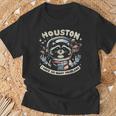 Raccoon T-Shirt - Humorous Space Theme - Unisex Tee for Animal Lovers Gifts for Old Men