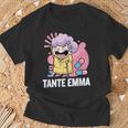 Raver Aunt Emma Ballern Techno Edm Rave Dj T-Shirt Geschenke für alte Männer