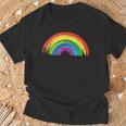 Regenbogen Damen Herren Kinder Regenbogen Kostüm T-Shirt Geschenke für alte Männer