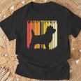 Retro Cairn Terrier Dog Feliz Navidad Regalo Camiseta unisex Regalos para ancianos