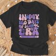Retro Disco In My 100 Days Of School Era 100Th Day Of School T-Shirt Gifts for Old Men