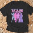 Retro Taylor First Name Personalized Birthday Girl Party T-Shirt Gifts for Old Men