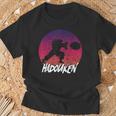 Retrointage Hadouken Fighter T-Shirt Geschenke für alte Männer