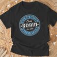 Robin Ich Bin Dieser Cooler Robin T-Shirt Geschenke für alte Männer