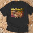 Rock Hyrax Lover Awawa Marmot Dassie T-Shirt Geschenke für alte Männer