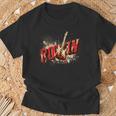 Rock 'N Roll Guitar Outfit T-Shirt Geschenke für alte Männer