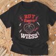 Rut Wiess Carnival Costume Cologne Red Confetti In Heart T-Shirt Geschenke für alte Männer