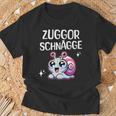 Sächsisch Mundart Diealekt T-Shirt Geschenke für alte Männer