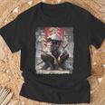 Samurai Sword Katana Ninja Japan Manga Anime Streetwear T-Shirt Gifts for Old Men