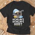 Schlafi Schlafi Sad Hamster Cute Hamstie T-Shirt Geschenke für alte Männer