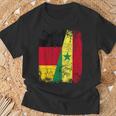 Senegal Germany Flag Children Senegal T-Shirt Geschenke für alte Männer