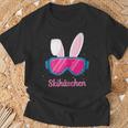 Skihaserl Ski Skihäschen Apres Ski Skiing T-Shirt Geschenke für alte Männer