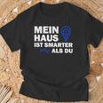 Smart Home Mein Haus Ist Smarter Als Du T-Shirt Geschenke für alte Männer