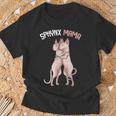 Sphynx Mama Cat Sphinx Naked Cat Cat Lovers S T-Shirt Geschenke für alte Männer