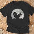 Squirrel Moon T-Shirt Geschenke für alte Männer