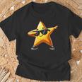 Star Dabbing Yellow Star Dabben With Star Motif T-Shirt Geschenke für alte Männer
