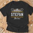 Stefan Lass Das Den Stefan Machen First Name T-Shirt Geschenke für alte Männer