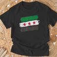 Syria Flag Syria Flag T-Shirt Geschenke für alte Männer