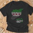 Syria Free Syria Flag Syria Map Syrian Cities Syrian T-Shirt Geschenke für alte Männer