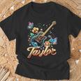 Taylor Primer Nombre I Love Taylor Girls Groovy Birthday Y2k Camiseta unisex Regalos para ancianos