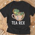 Tea Rex T-Rex Dinosaurio Tyrannosaurus Camiseta unisex Regalos para ancianos