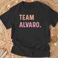 Team Alvaro T-Shirt Geschenke für alte Männer