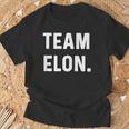 Team Elon Name T-Shirt Geschenke für alte Männer