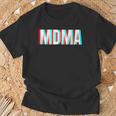 Techno Rave And Festival Celebration Mdma T-Shirt Geschenke für alte Männer