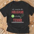 Tennis Gifts, Tennis Holiday Shirts