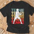 Tennis Tennis Player Boys Children T-Shirt Geschenke für alte Männer