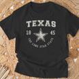 Texas The Only Star Stateintage T-Shirt Geschenke für alte Männer