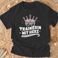 Trainer With Heart Fitness Dance Football Farewell T-Shirt Geschenke für alte Männer