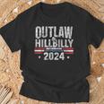 Trumpance 2024 Donald Trump JDAnce Outlaw Hillbilly T-Shirt Geschenke für alte Männer