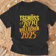 Tschüss 2024 Hallöchen 2025 New Year's Eve New Year Holidays T-Shirt Geschenke für alte Männer