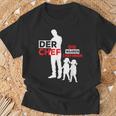 Twin Papa Der Chef Gemini Papa T-Shirt Geschenke für alte Männer