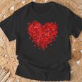 Valentine's Day Love Hearts Graphic Girls Boys T-Shirt Gifts for Old Men