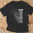 Viking Alhalla Egisor & Odin's Wolf Berserker T-Shirt Geschenke für alte Männer