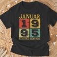 Vintage January 1995 28Th Birthday T-Shirt Geschenke für alte Männer